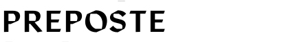Preposte